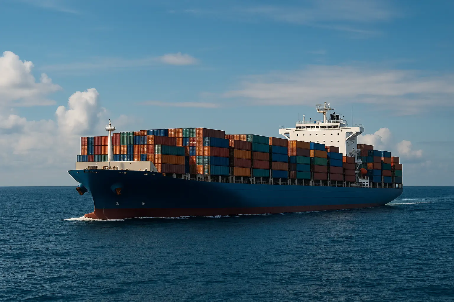 Navire de fret maritime K2F TRANZITY